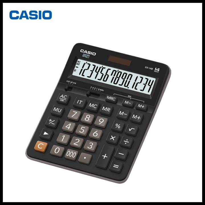 

Casio Gx 14B - Calculator Desktop Kalkulator Meja Kantor Office Gx-14B