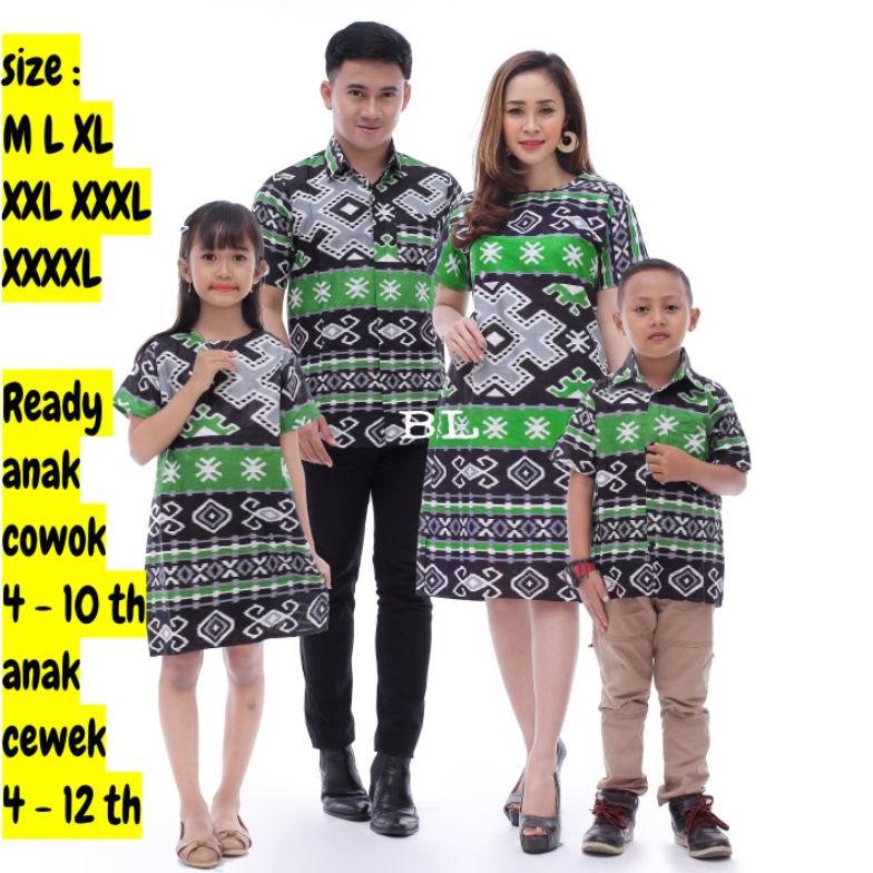 PRODUK- BAJU DRESS WANITA MODERN MODEL TERBARU MOTIF BATIK LENGAN PENDEK SELUTUT PARTY NATAL SERAGAM