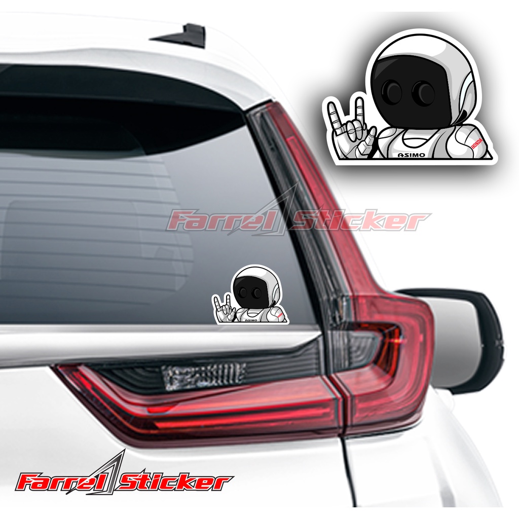 STICKER ASIMO HONDA STIKER ROBOT ASIMO JARI