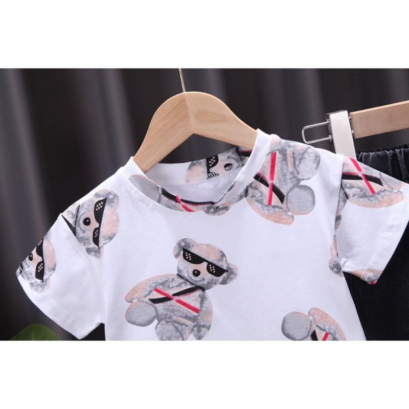 Promo cod setelan anak laki laki motif style usia 1-5 tahun baju anak pakaian anak setelan anak