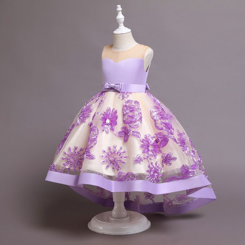Dress Pesta Anak Lilac