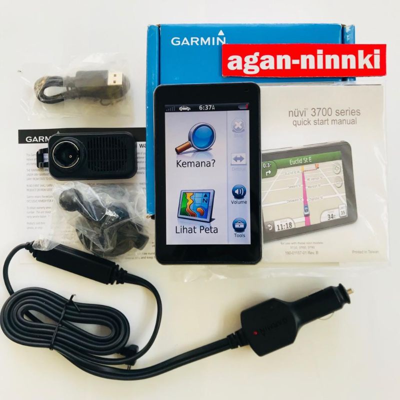 GPS Garmin Nuvi 3760LM Map versi terbaru, varian dari nuvi 3770LM