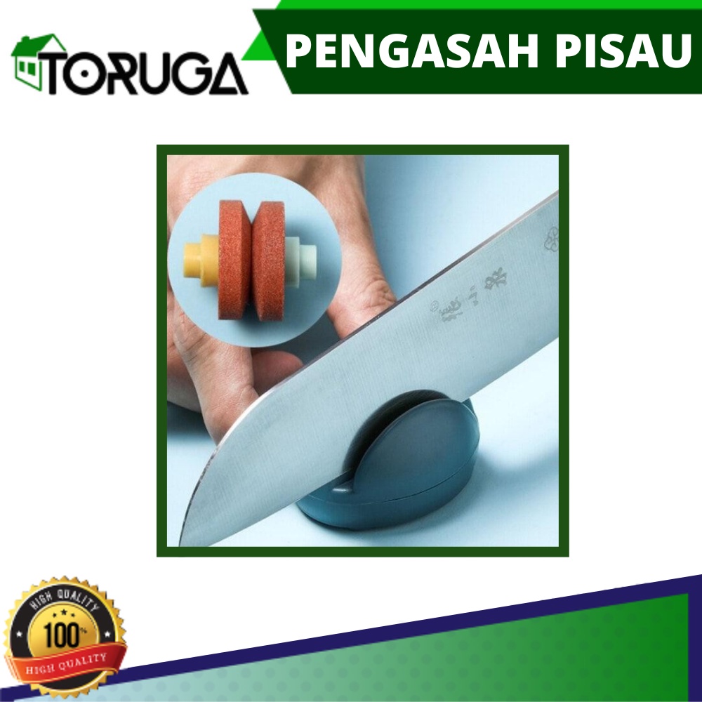 Sharpener Alat Pengasah Gunting Knife Pisau Mini Karakter Motif Kodok