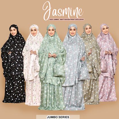 Mukena bali jumbo  JASMINE II SALSABILA II BEAUTYROSE