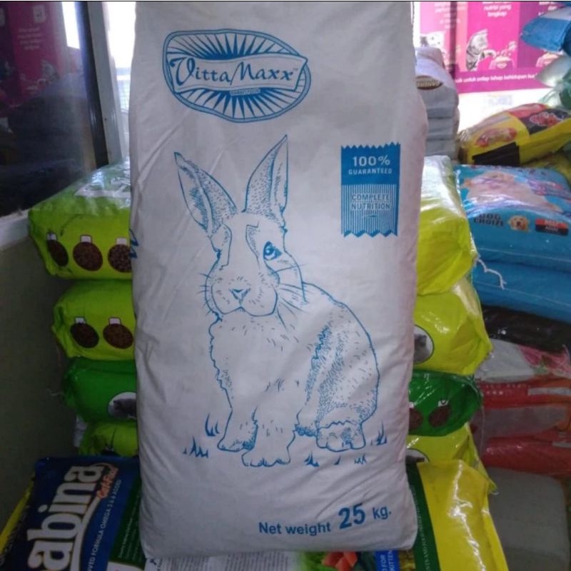 EXPEDISI Makanan Kelinci Vittamaxx Rabbit 25KG / Vitamax Rabbit 25KG