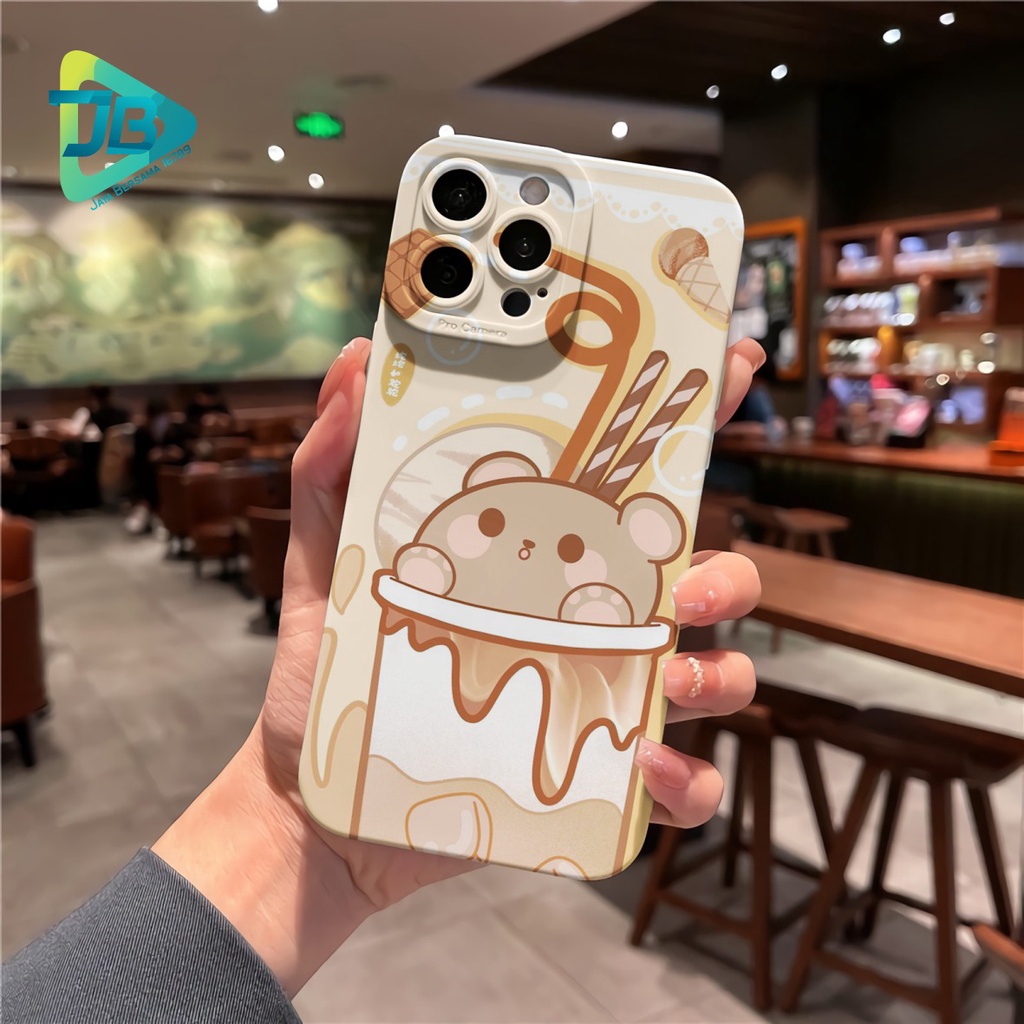 CUSTOM CASE SOFTCASE SILIKON PROCAMERA CHOCOLATE CUSTOM OPPO REALME VIVO XIAOMI SAMSUNG INFINIX IPHONE FOR ALL TYPE JB6201