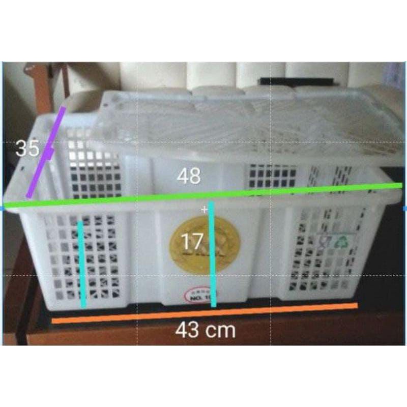 KERANJANG BUAH LENGKENG (BEKAS)