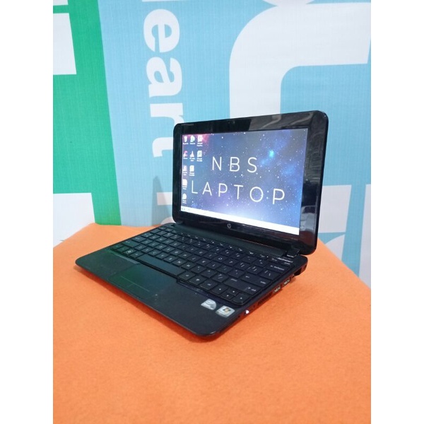Netbook hp mini 110-1000 laptop notebook bekas murah second 1jutaan