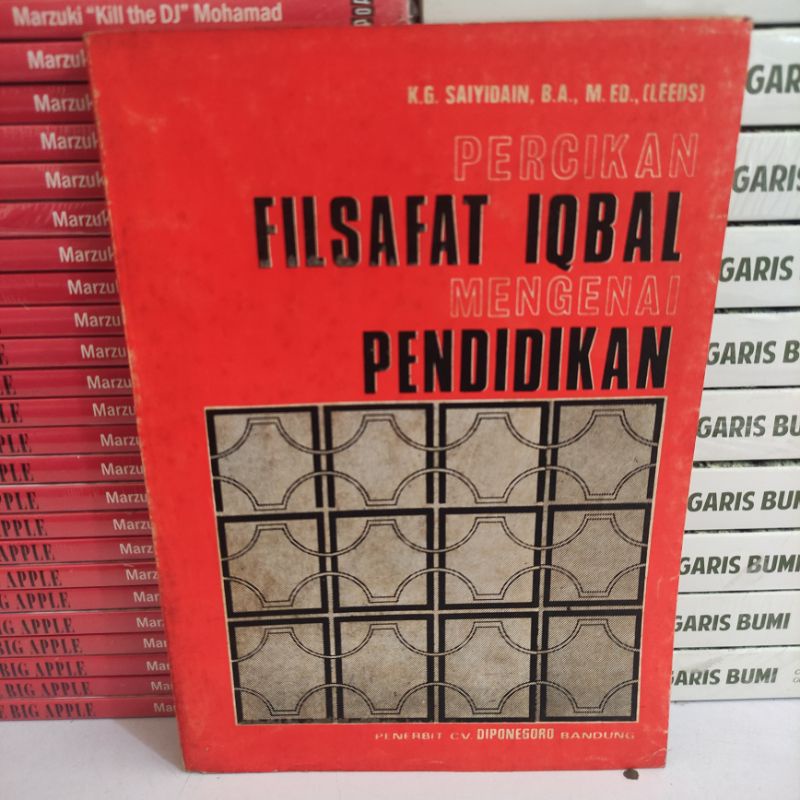 BUKU MURAH ORIGINAL : PERCIKAN FILSAFAT IQBAL MENGENAI PENDIDIKAN