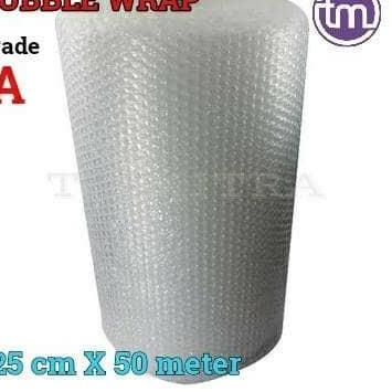 

BUBBLE WRAP 1,25 M X 50 M / PLASTIK BUBBLE WRAP / GELEMBUNG BLE