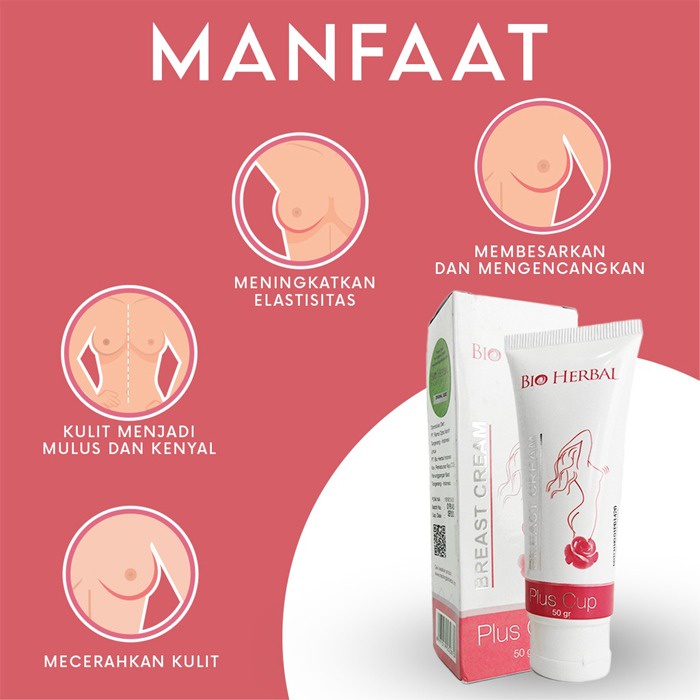 [BHBC] BioHerbal BREAST CREAM Krim Pembesar dan Pengencang Payudara