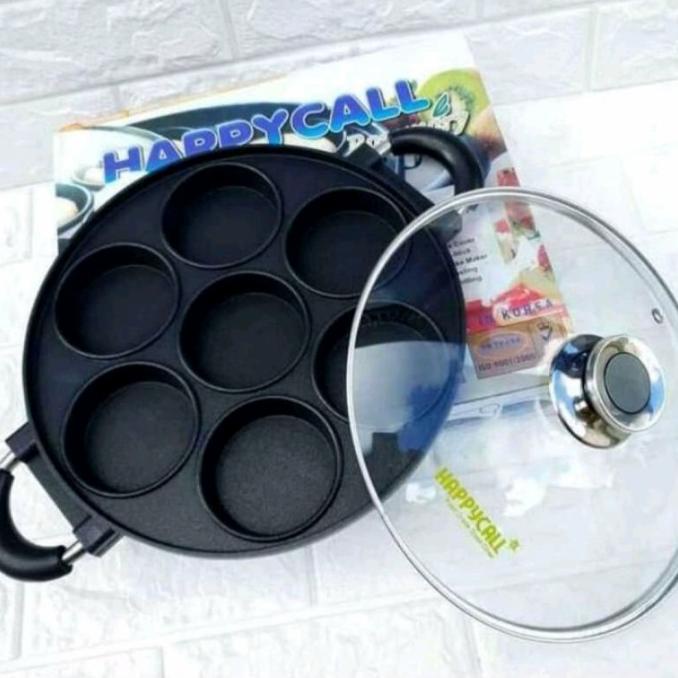 Happy call cetakan martabak mini kue lumpur teflon anti lengket