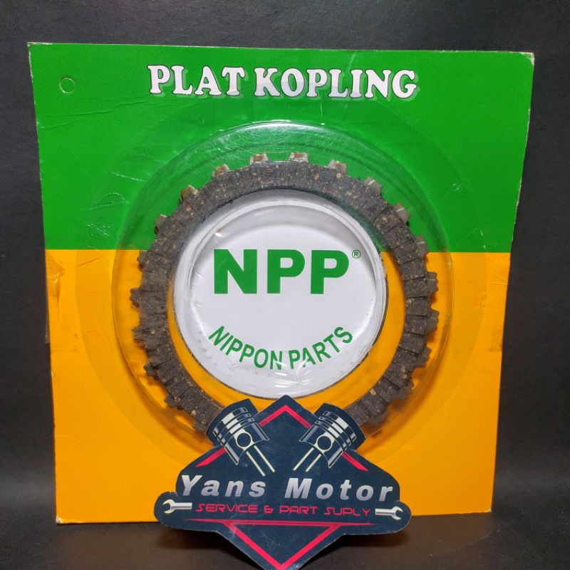 PIBER KOPLING KAMPAS KOPLING PLAT KOPLING(SATU SET) VEGA ZR NEW 2011 MERK NPP