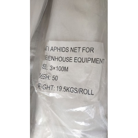 Insect net / Insectnet mesh 50 lebar 3 meter - Meteran