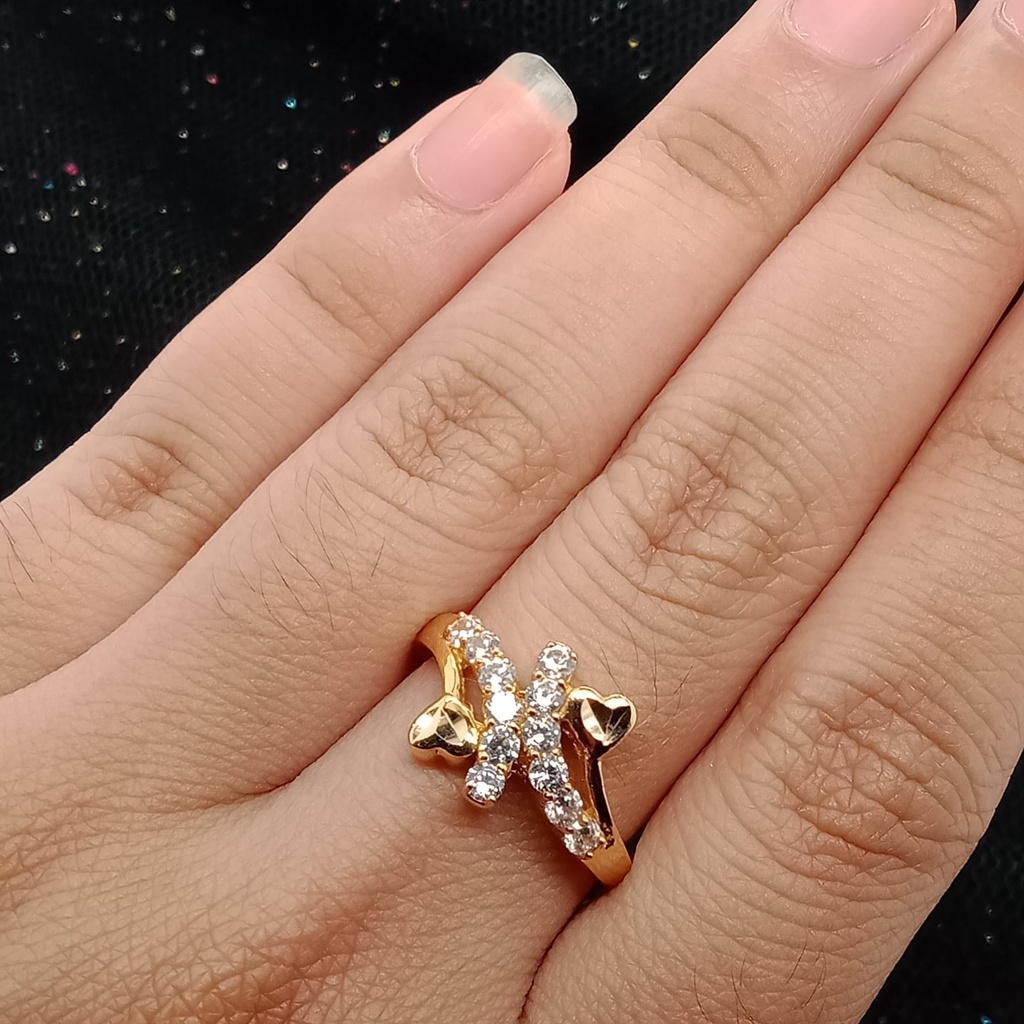 Cincin emas 17K - 2.7 gr kadar 750 - 3967