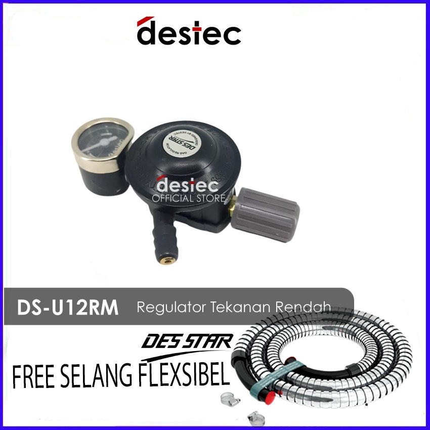 Regulator Gas DES STAR DS-U12RM Regulator Meter Tekanan Rendah