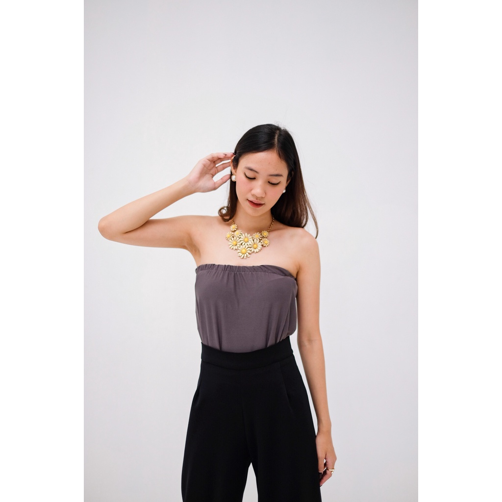 Kemben Tube Top Crop Top Tanktop Kemben Camisole (bahan strech bisa sampai big size)