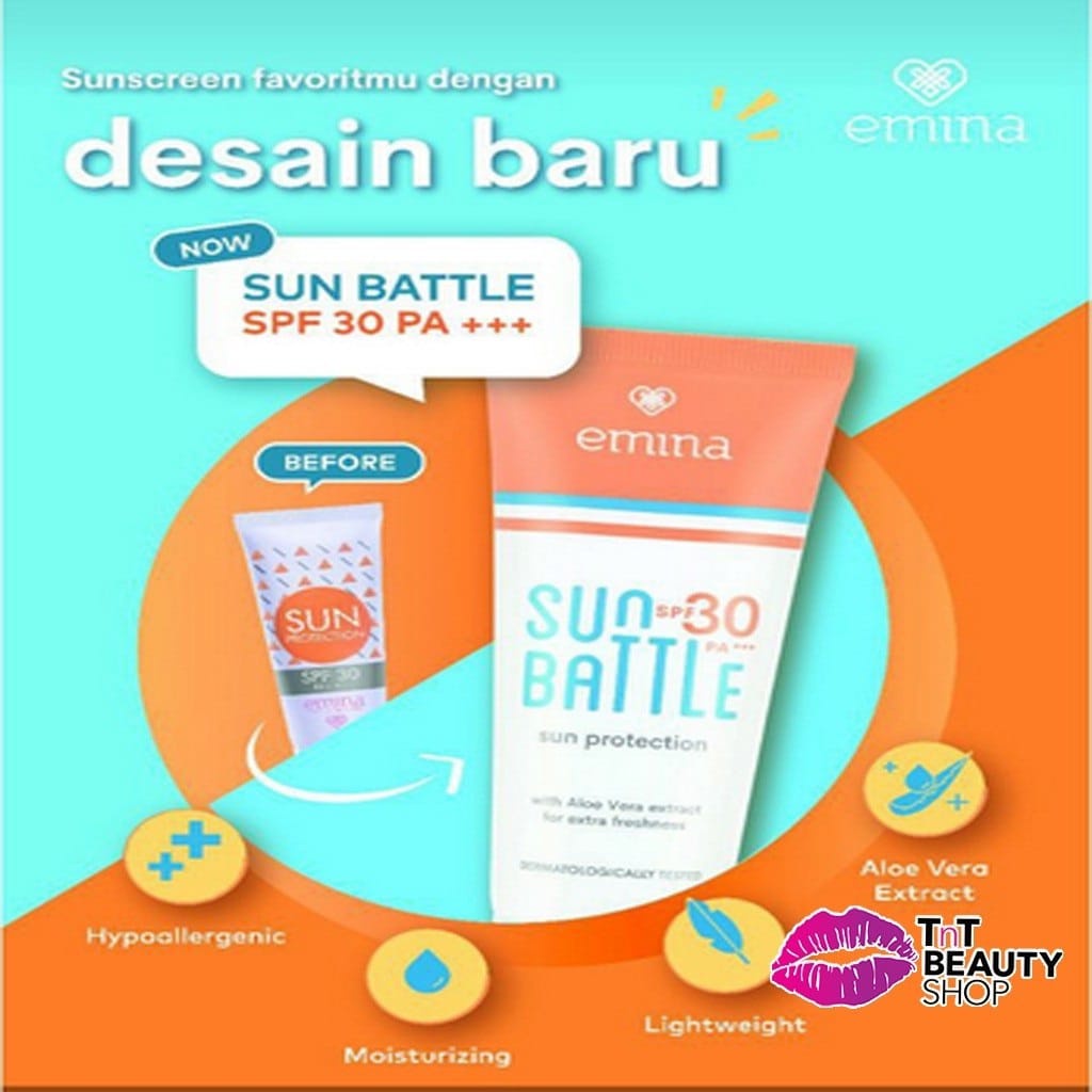 Jual Emina Sun Protection SPF 30 PA+++ 60mL Shopee Indonesia