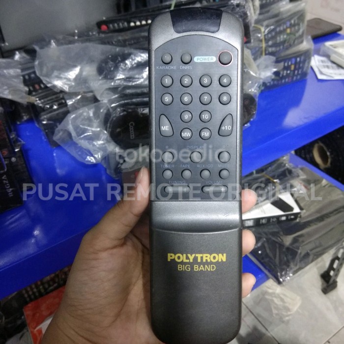 Dvd Remote Remot Dvd Polytron Bigband Karaoke Original Asli