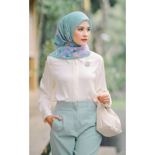 ARSSCARF - Lavanda - Mint (Voal Square) / Hijab Segi Empat