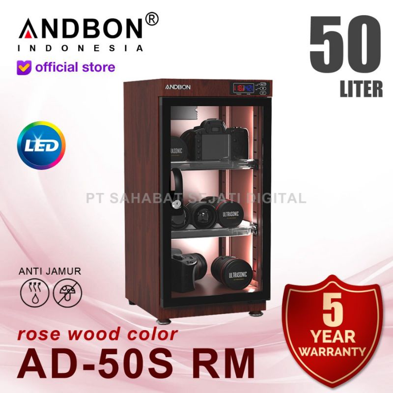 Dry Box Dry Cabinet Andbon AD 50 SRM Digital