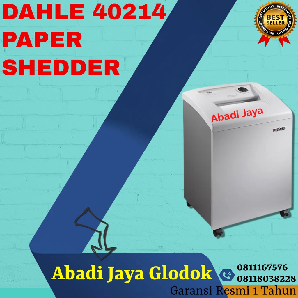 

DAHLE 40214 PAPER SHEDDER