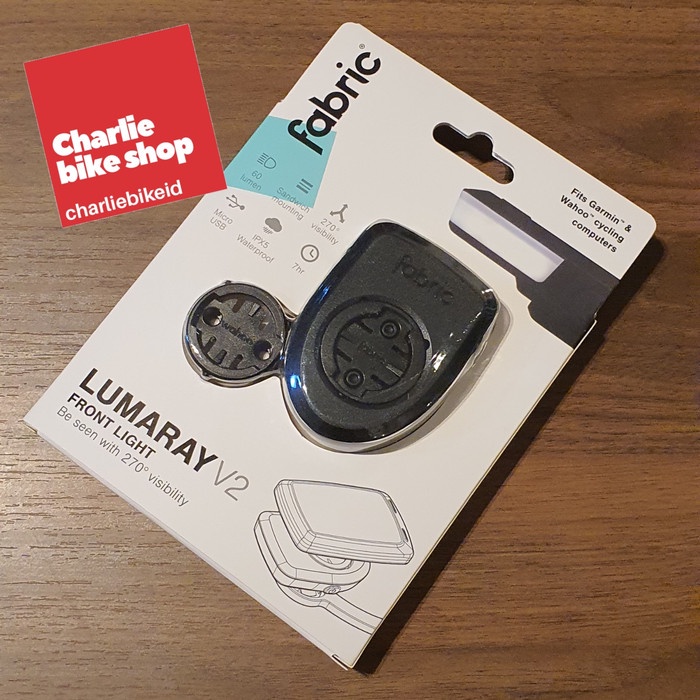 Lampu Depan 60 Lumen FABRIC LUMARAY V2 - Wahoo Garmin