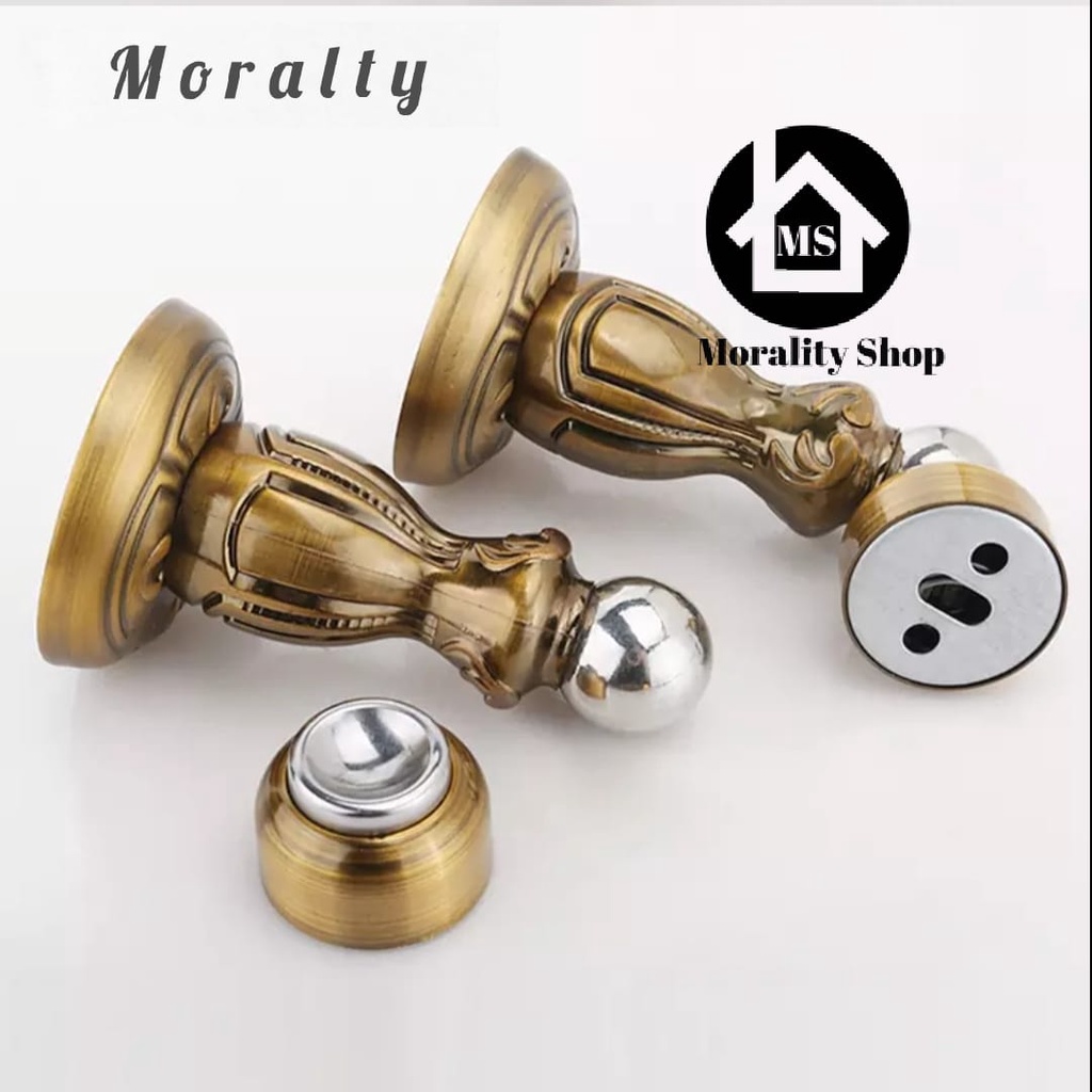 Door Stop Magnet Stainless Antik Murah DoorStop Penahan Pintu Pengganjal Pintu 686G Door Stopper