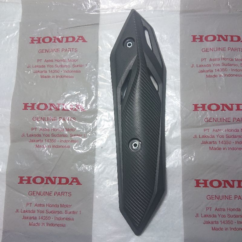 Tutup Lapisan Tameng Kenalpot Honda Beat Led th2021-2022