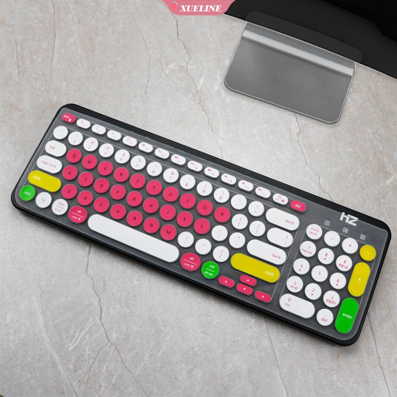 Film Pelindung keyboard Logitech K780 Lord AK325i Bahan Silikon ultra Tipis Tahan Air Dan Debu