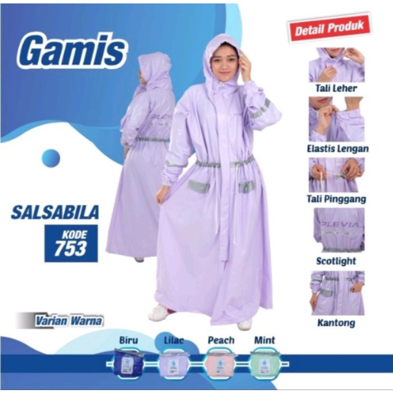 Mantel gamis salsabila 753 / mantel gamis / mantel langsung / mantel rok / mantel bagus