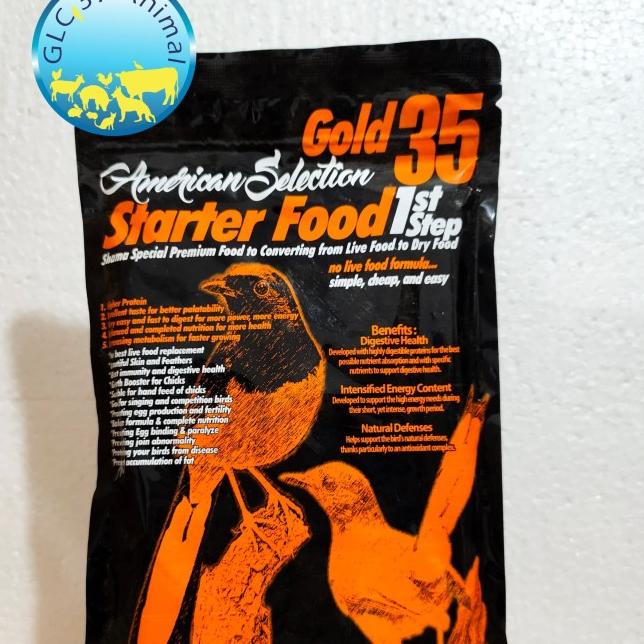 AMS AMERICAN SELECTION STEP 1 pakan pur voer halus burung murai