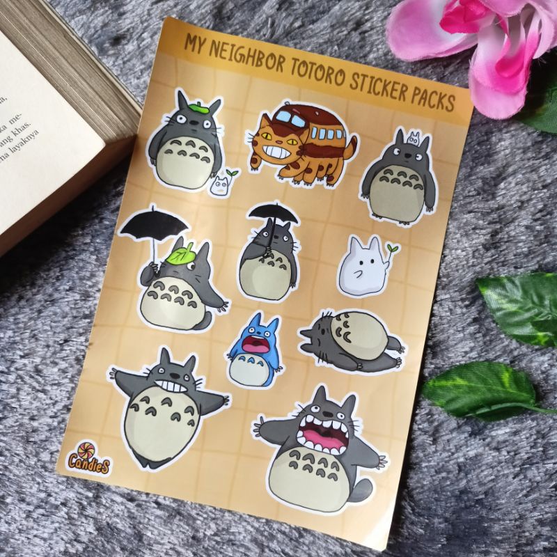

MY NEIGHBOR TOTORO Kiss Cut Sticker Packs by Candies