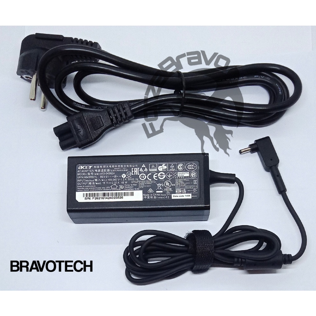 Original Adaptor charger Casan  acer switch alpha 12 DC 19V 2.37A