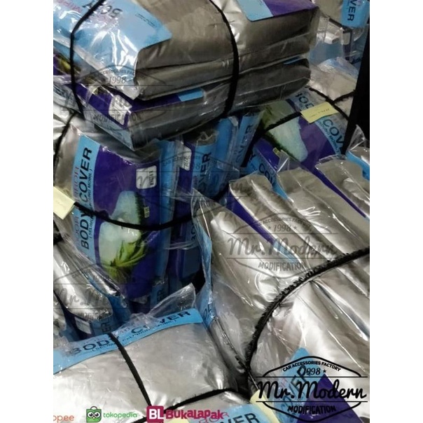 Body Cover / Sarung Mobil Daihatsu Ayla / Toyota Agya Khusus Cat Putih