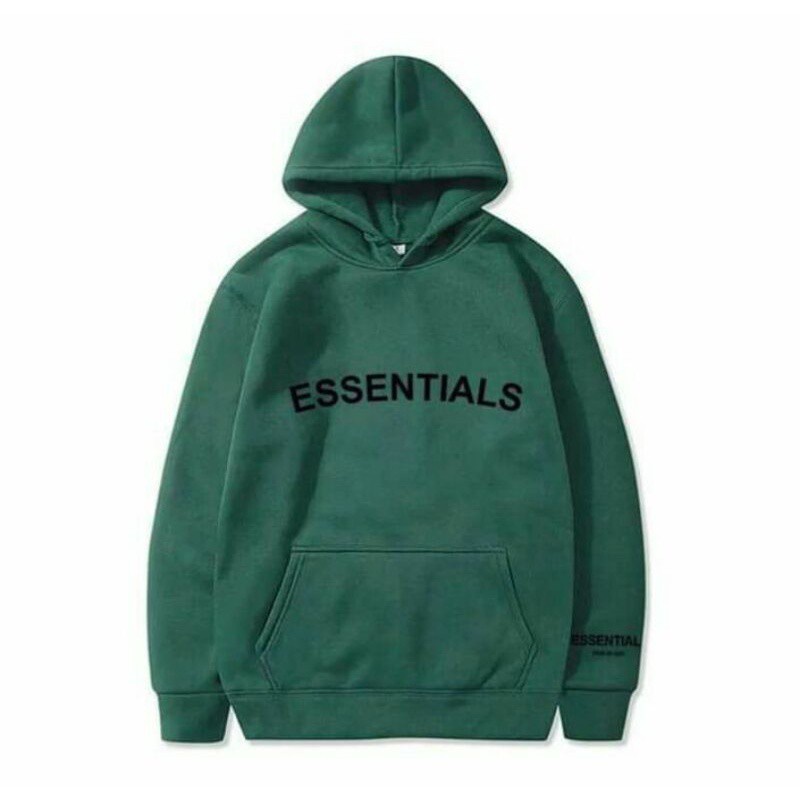 Sweater Hoodie Essentials Jaket Hoodie Essentials ( Premium Fleece ) L- XXL