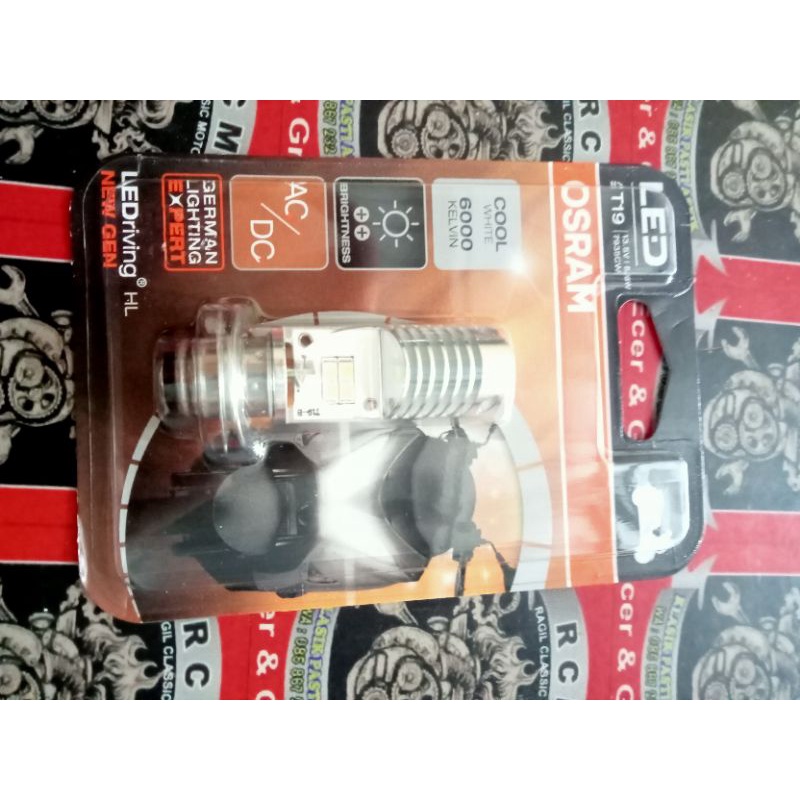 LED OSRAM T19 AC/DC - LAMPU LED MOTOR OSRAM AC DC  - LED MOTOR OSRAM AC/DC PUTIH MURAH OSRAM ORIGINA