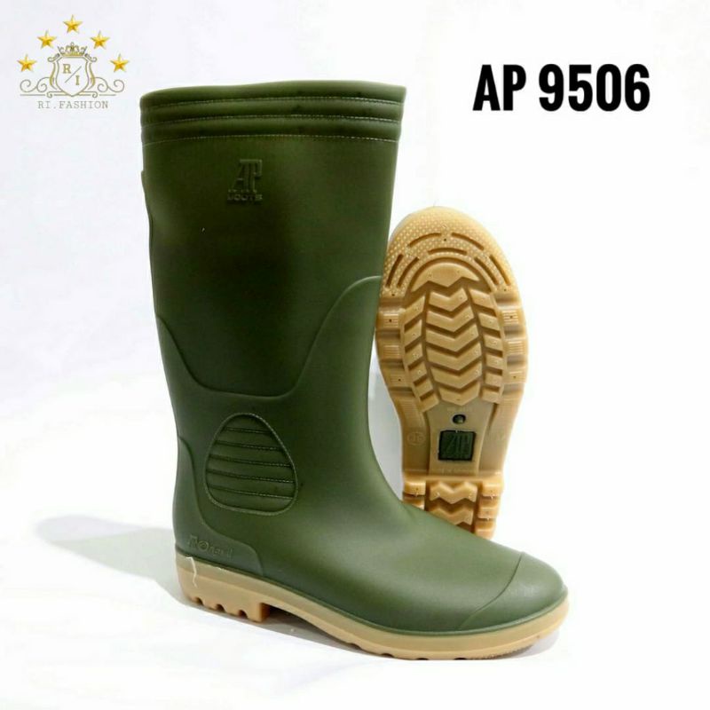 BISA COD - AP Boots ORCA - Sepatu AP Boots Orca - Sepatu Boots Anti Hujan Anti Banjir - Sepatu AP Boots termurah - Ap Boots Terlaris