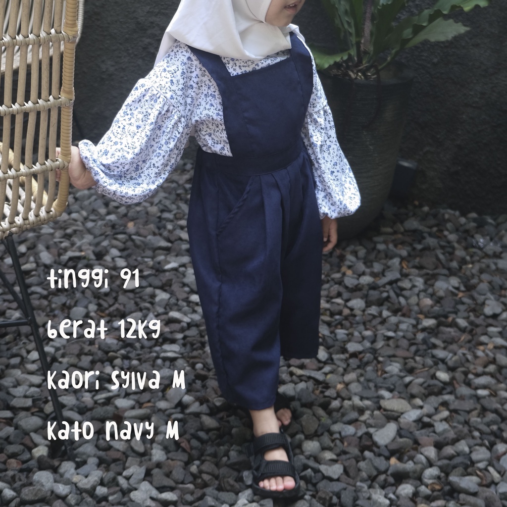 KATO - Salopette Linen Corduroy Celana Overall Overalls Anak Laki-Laki Perempuan KADO ULANG TAHUN BAYI MURAH