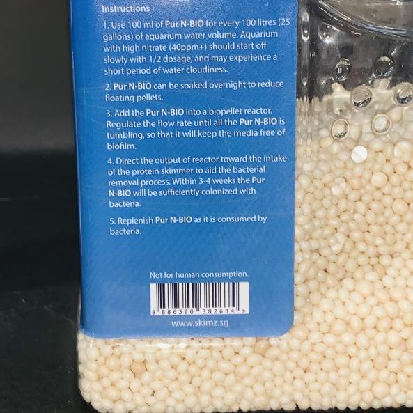 Skimz Pur N Bio NP Biopellet Bio Pellet Repack 100ml