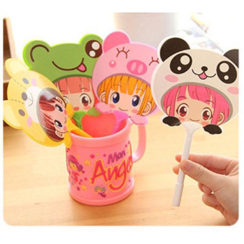 

Pulpen Kipas Karakter Animal Pena Kipas Cartoon Souvenir Lucu