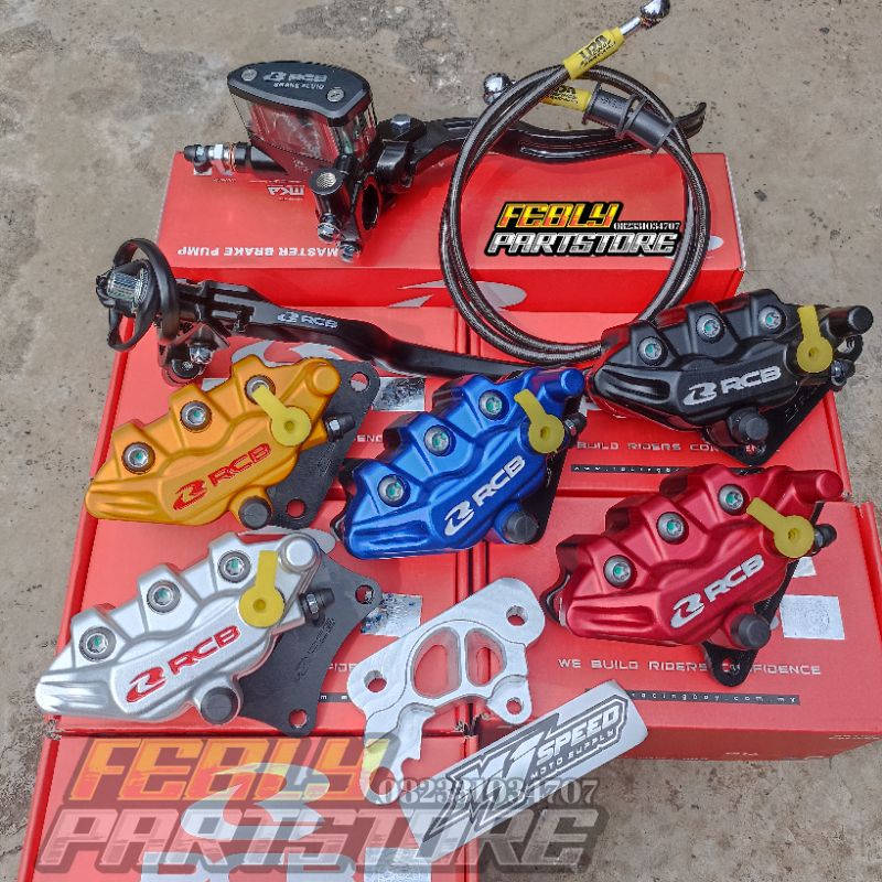 MASTER KALIPER RCB PNP RX KING MASTER RCB OVAL 14MM SET HANDLE KOPLING RCB ORIGINAL KALIPER RCB S SE