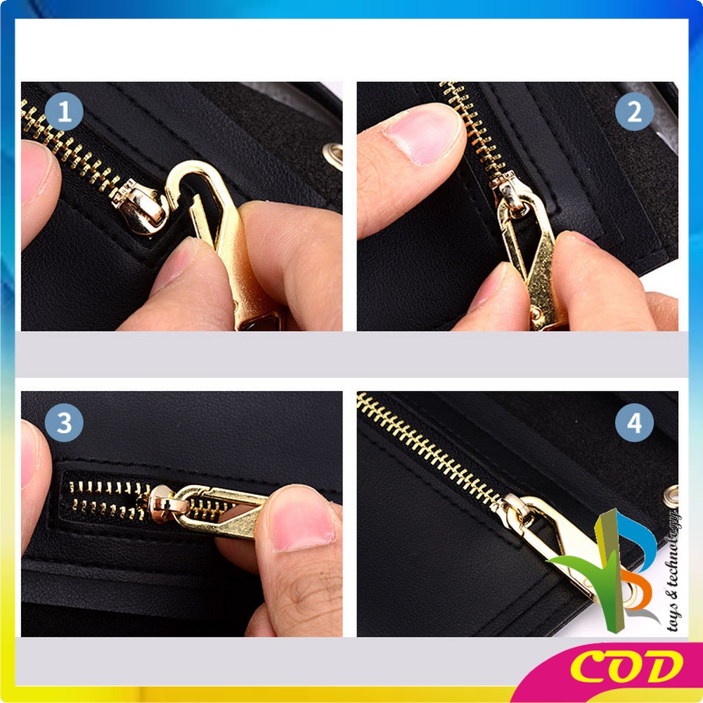 RB-C637 Pengait Restleting Universal Zipper Cantelan Gantungan serbaguna / Cantelan Alat Penarik Sleting Bisa Dilepas Pasang