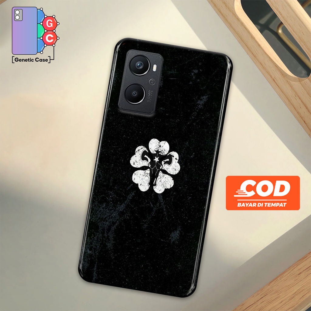 Casing Case Anime Black Clover - Casing Semua tipe Hp ( All Type ) - Case Oppo A1K A16 A16E A54 A96 