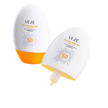 Veze Tabir Surya UV Intensif 45ML Pelembab Pemutih Dan Penghilang Titik Menyegarkan Tabir Surya Anti UV SPF50 PA LS