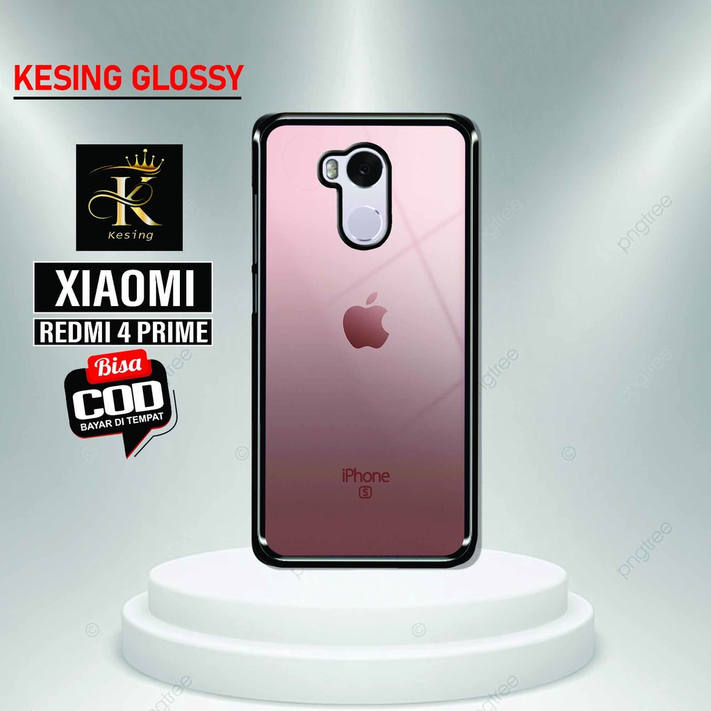 Case Redmi 4 Prime - Case Redmi 4 Prime Terbaru - Hardcase Glossy - Softcase Kaca - Case Redmi 4 Pri