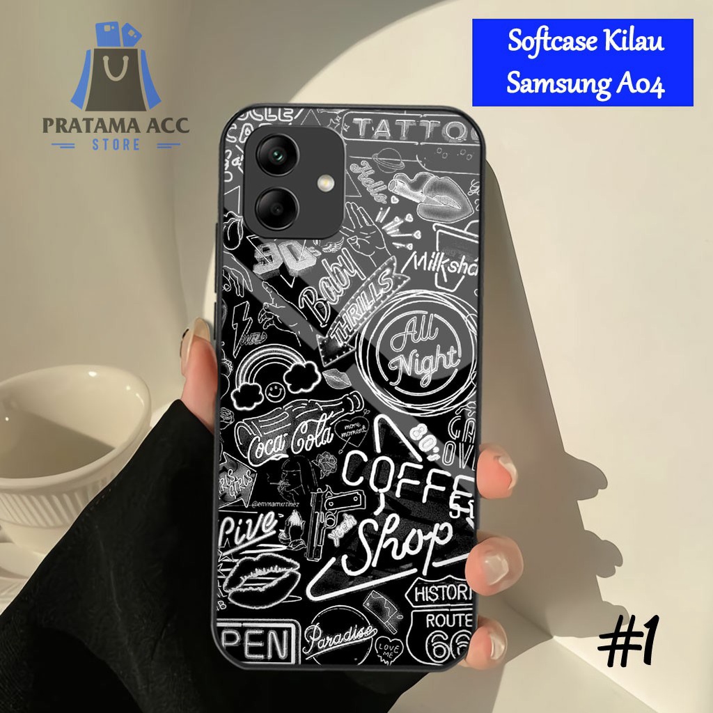 {PS547} Softcase Kilau Samsung A04/A04E - Casing Samsung A04/A04E