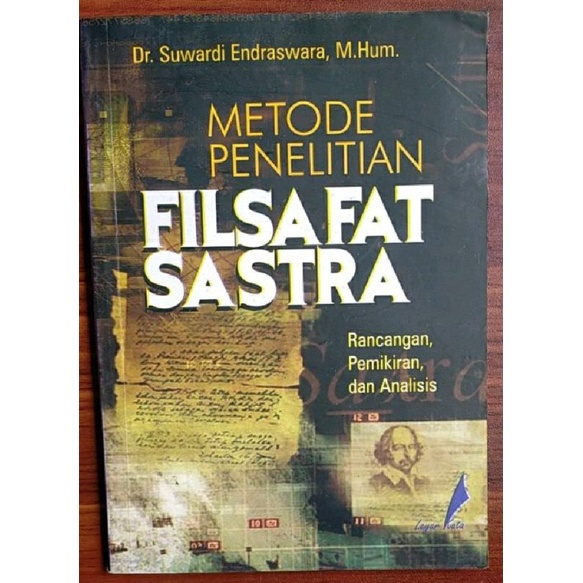 Metode Penelitian Filsafat Sastra - Suwardi Endraswara Ori