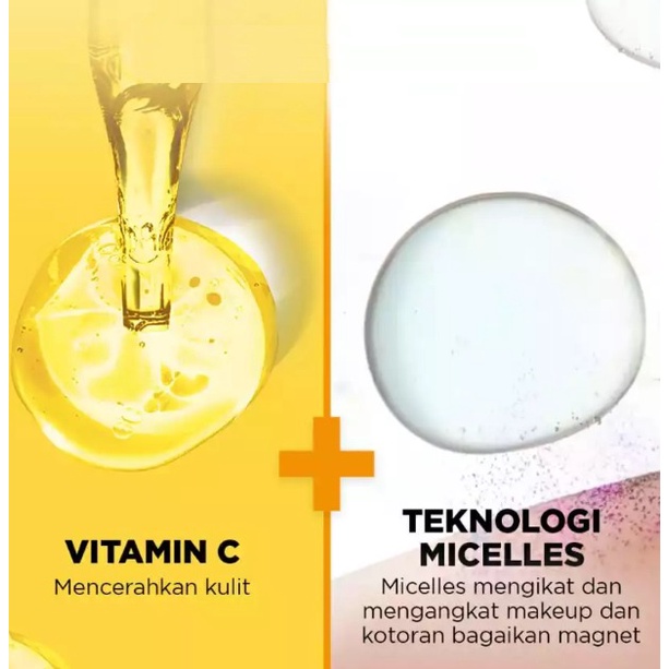 micellar water vitamin c 125ml untuk kulit bersih dan cerah