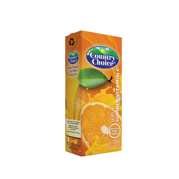 

COUNTRY CHOICE JUICE ORANGE TP 250 ML - JUS